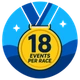 18 Event Options Per Race