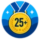 25 or More Races