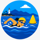 400-Yard Swim