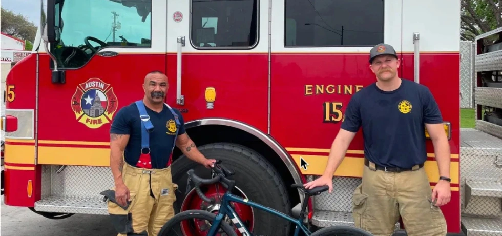 Austin Fire Department rescues bike