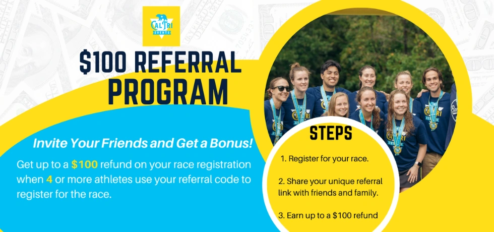 Cal Tri Events Referral Program